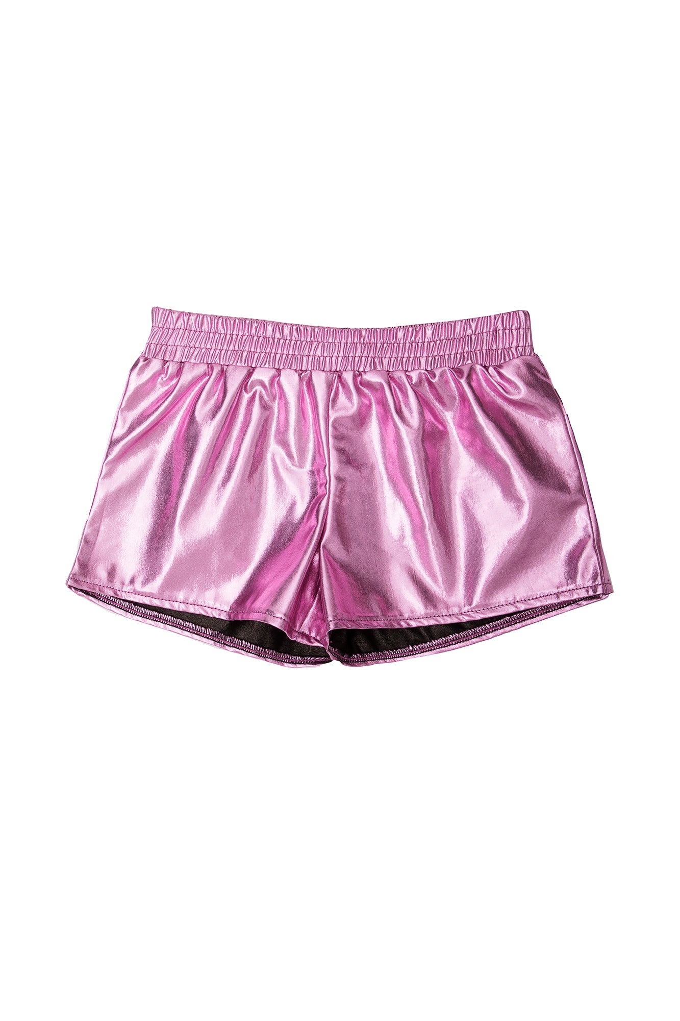 Oil Slick Shirtail Tank & Meatallic Shorts