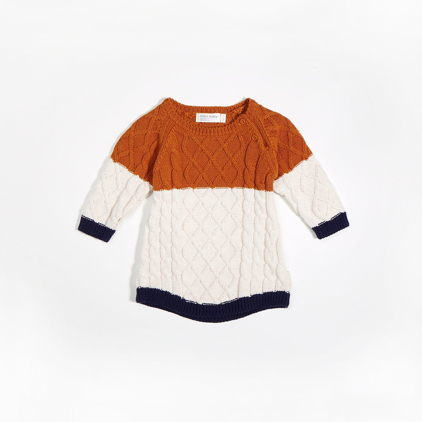 Cable Knit Tunic Dress