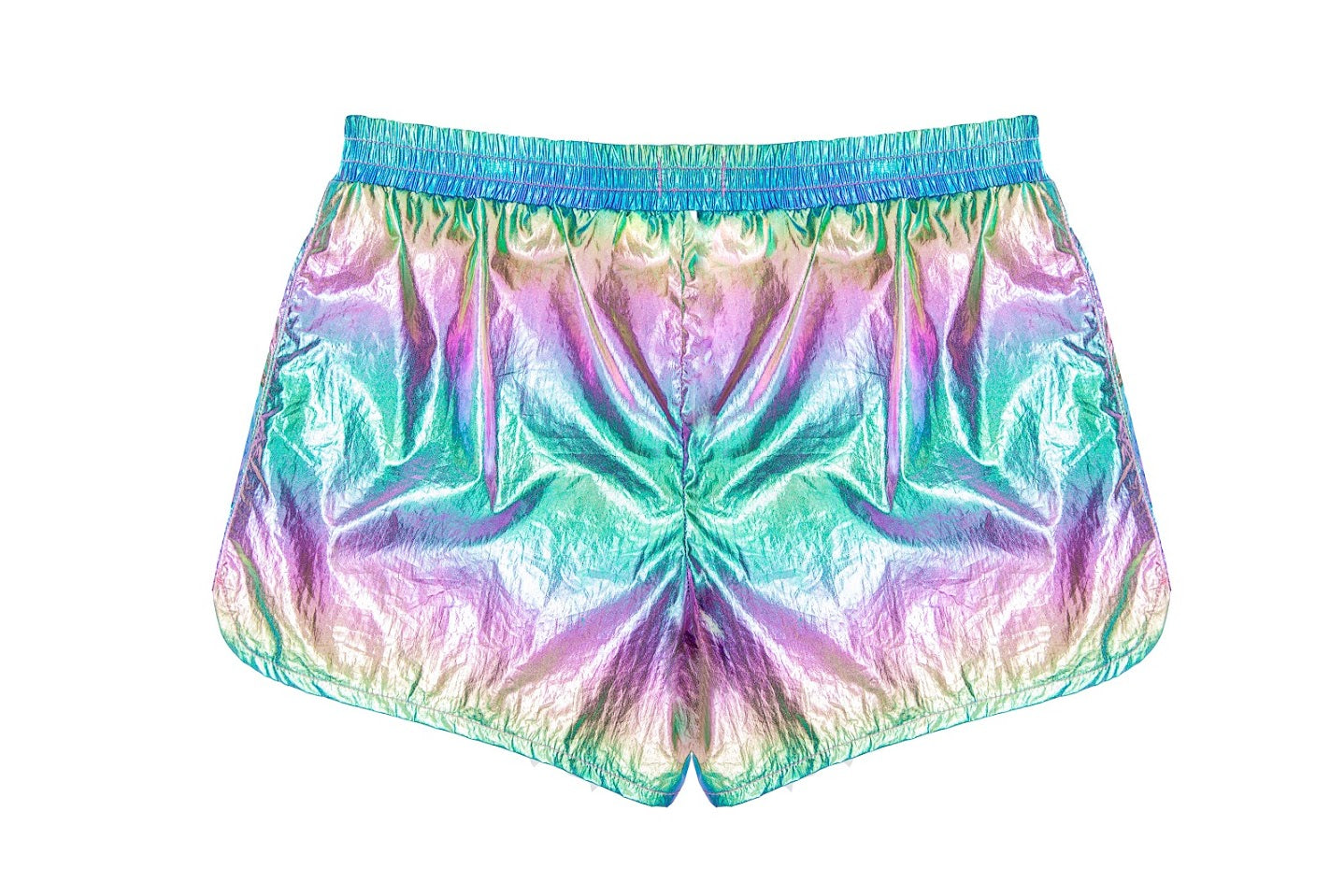 Gold Shirtail Snake Tank & Rainbow Shorts