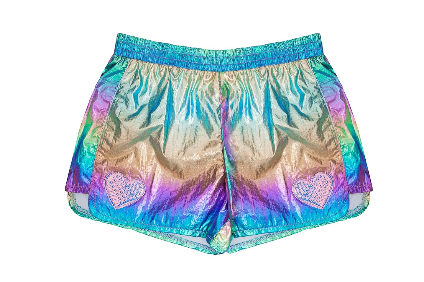 Gold Shirtail Snake Tank & Rainbow Shorts