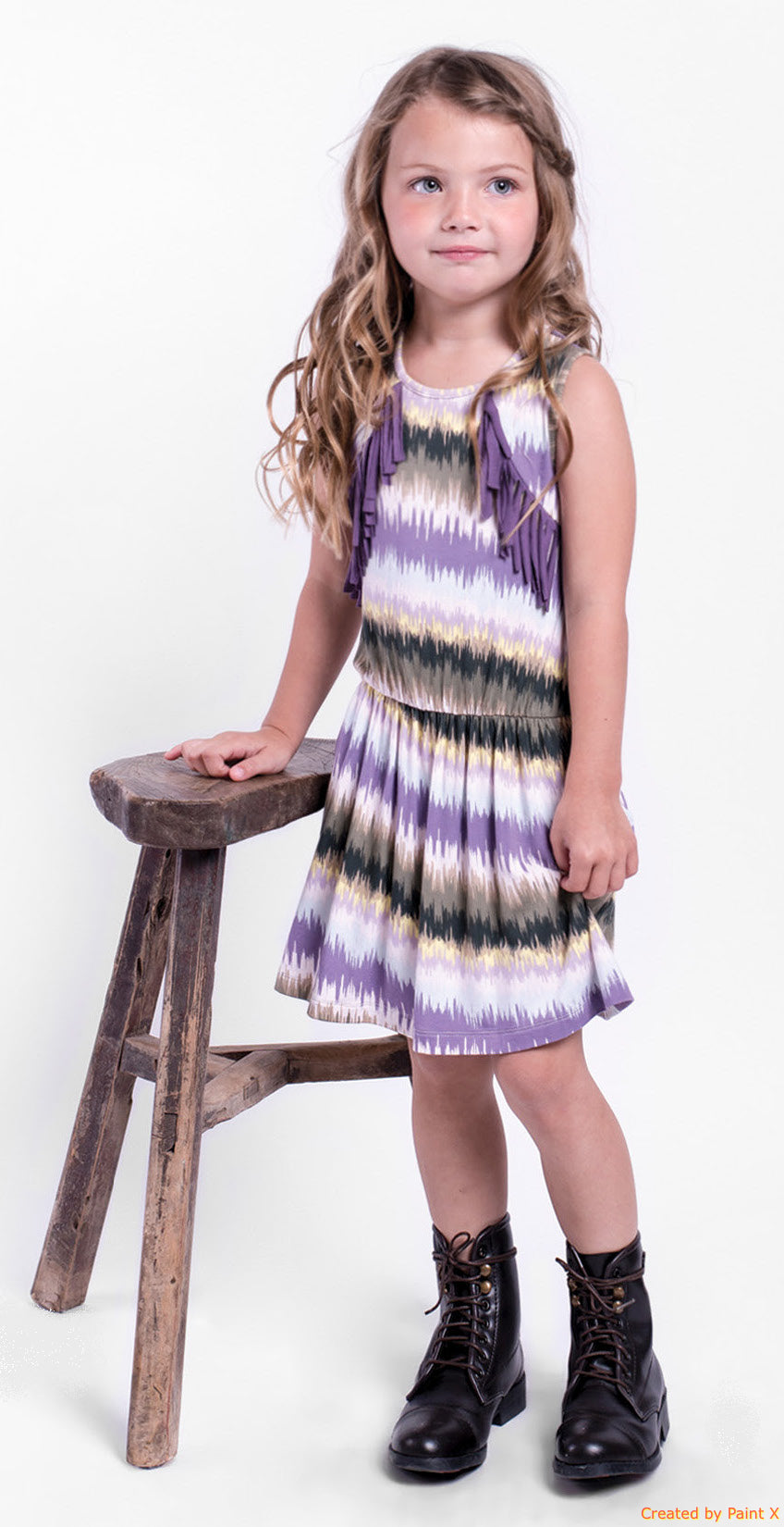 Petra Dress in Luster