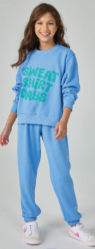 Sweatshirt days & Jogger Happy Face set