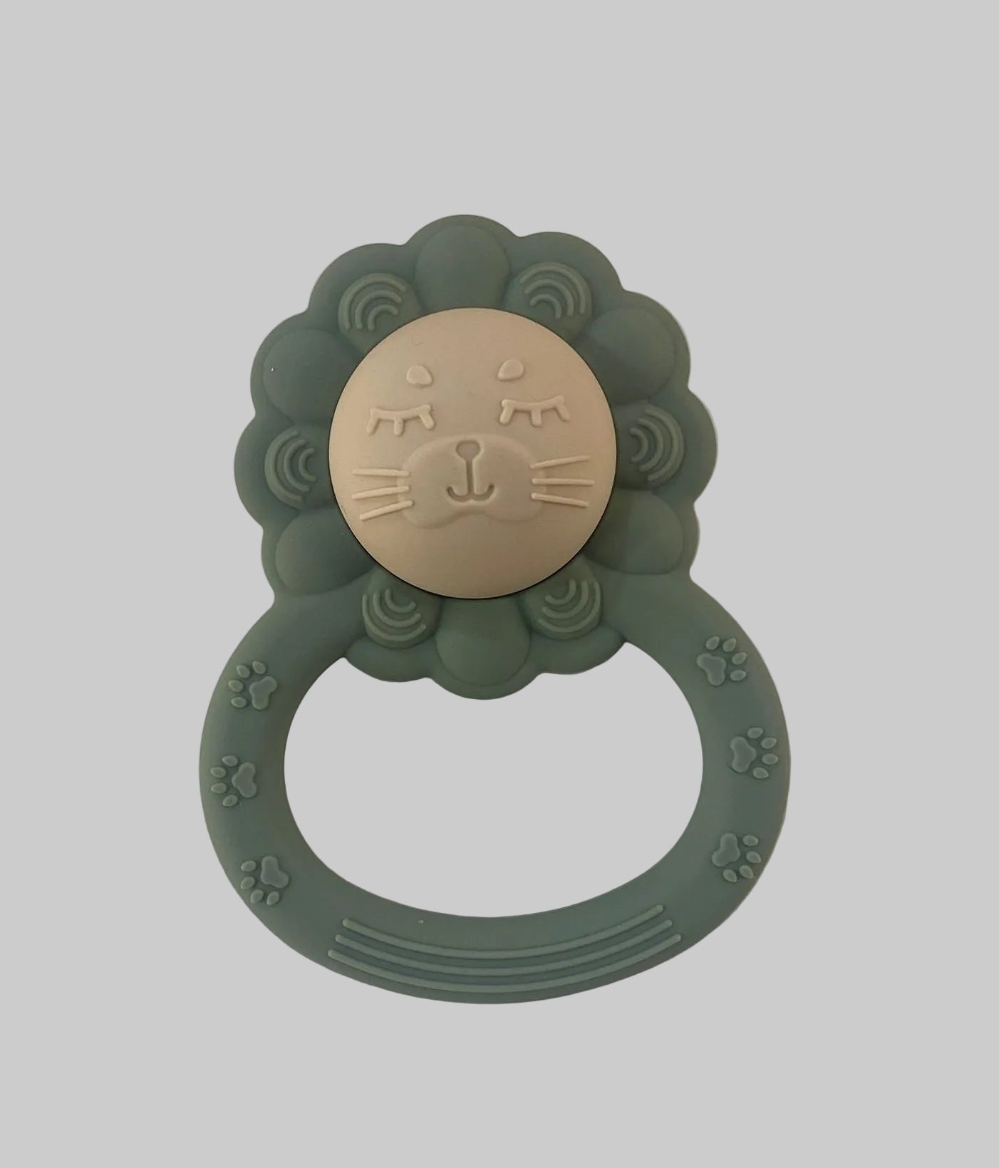 Silicone Lion Rattle