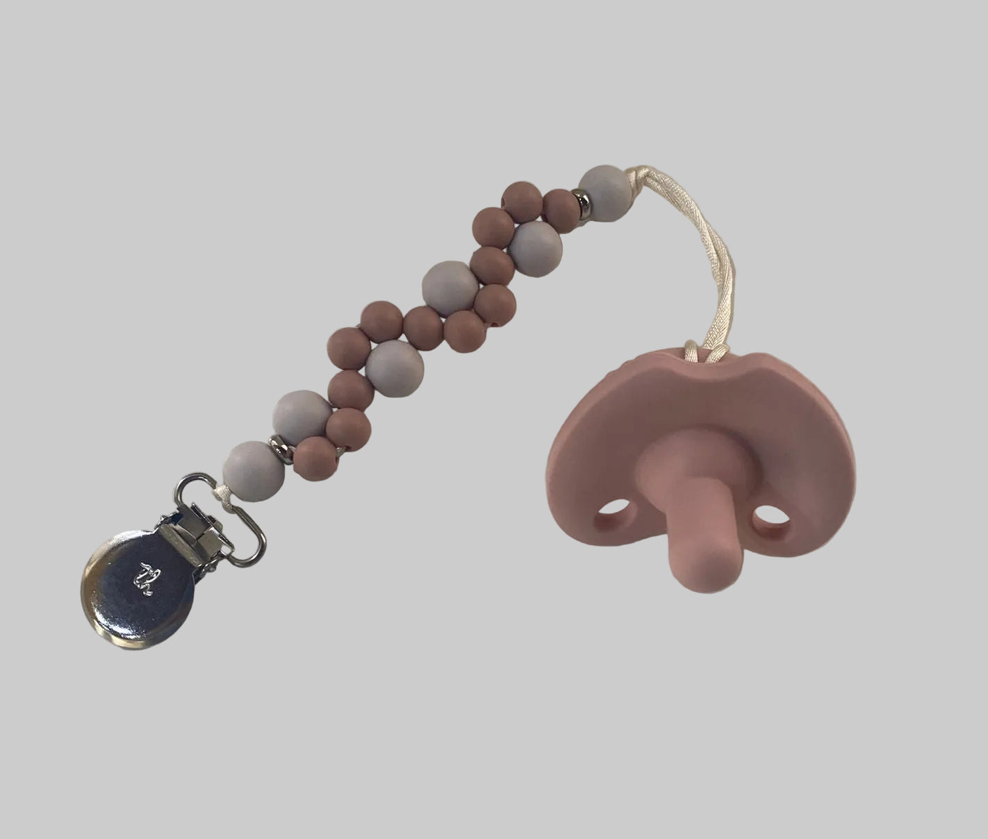 Petite Clip & Silicone Round Soother