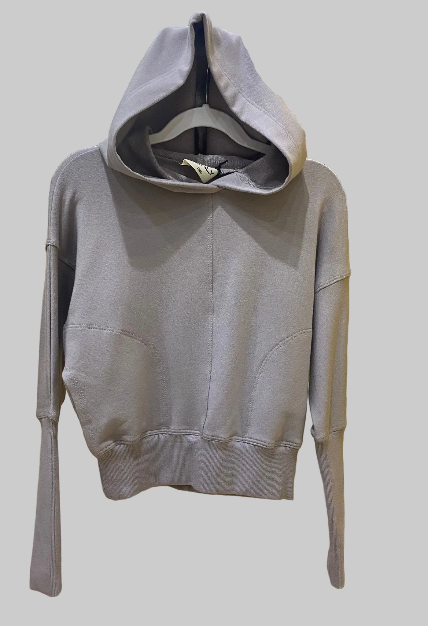 Dolman Pocket W/Hoodie & Pleated Wide Leg Pants