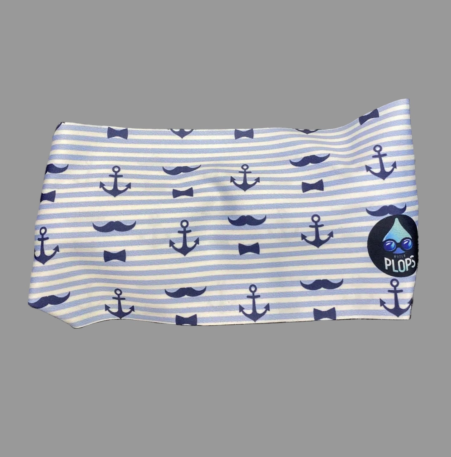 Kids Goggles with Headband Stripe Anchor Print