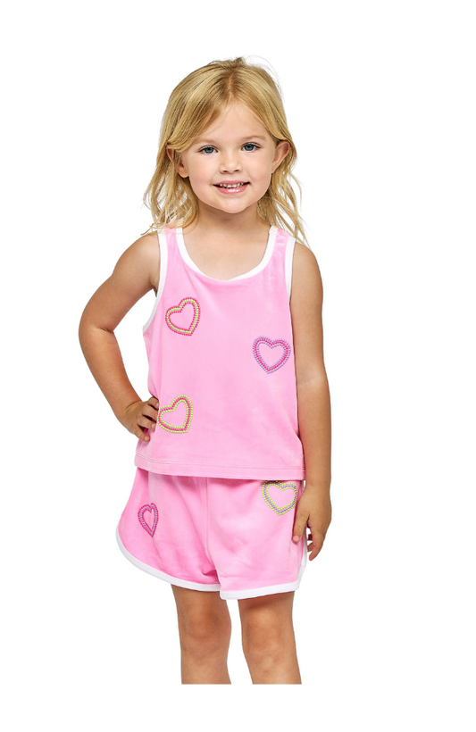 Velour Heart Set