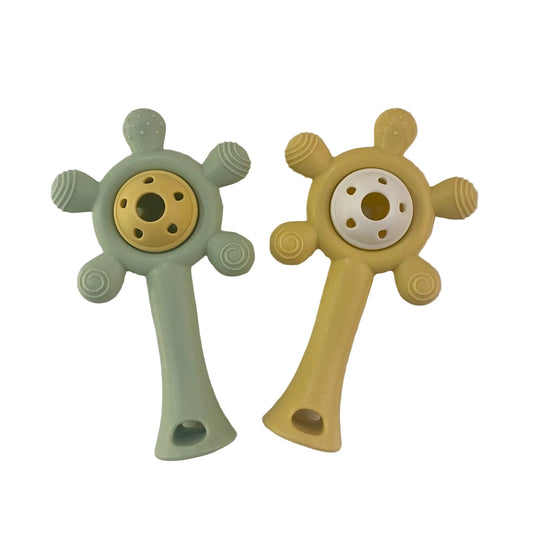 Jayde Silicone Teething Rattle