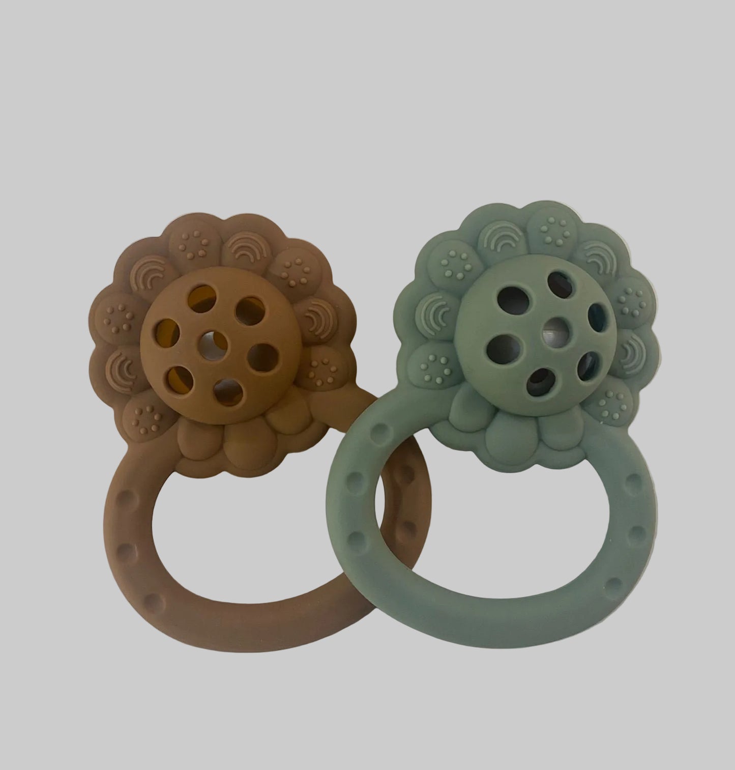 Silicone Lion Rattle