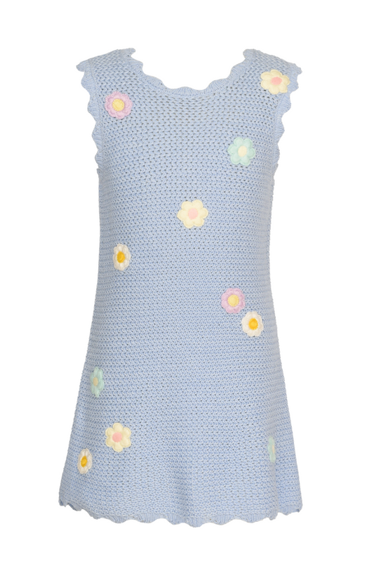 Flower Crochet Dress