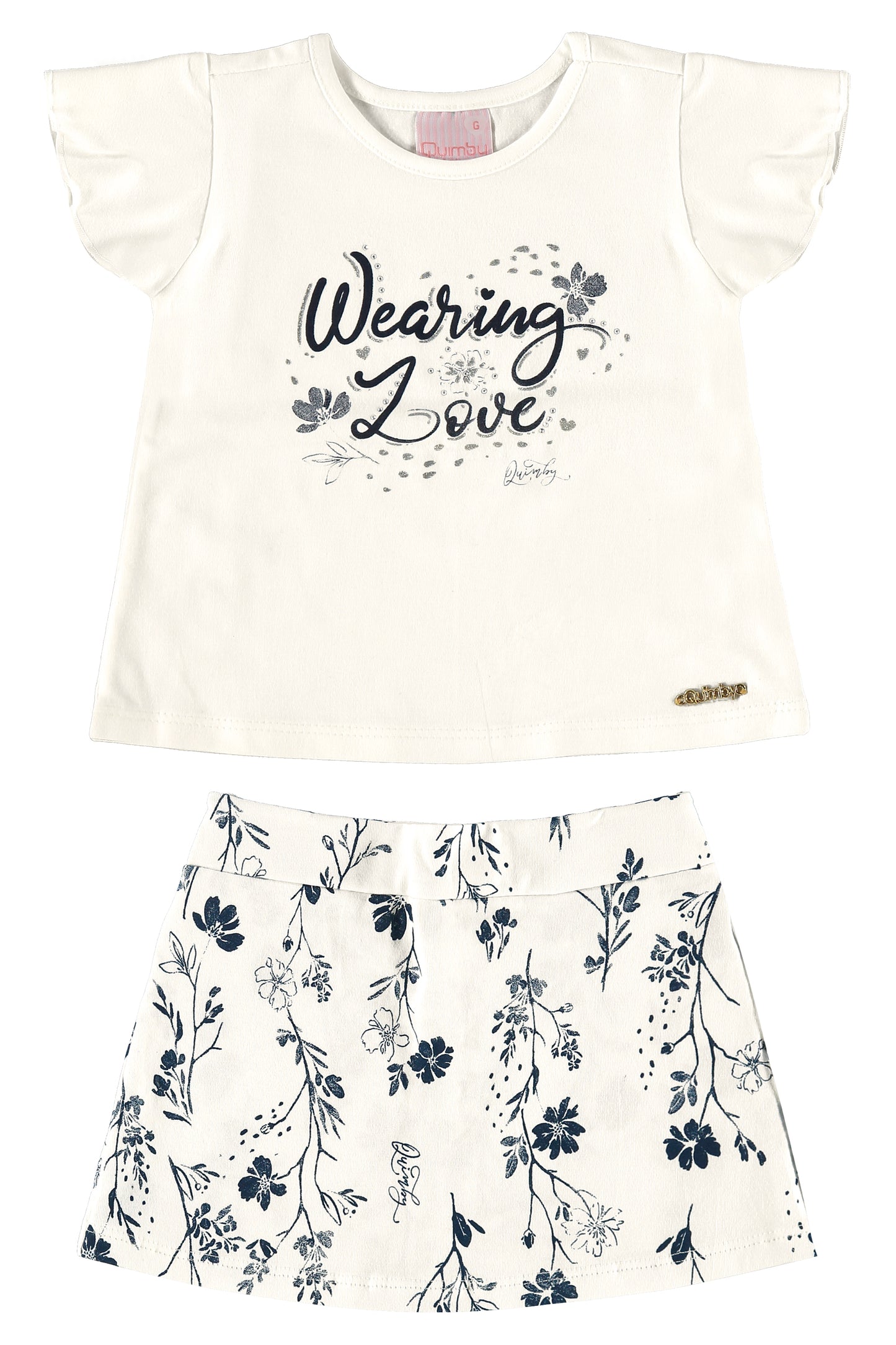 Wearing Love Blouse & Skort