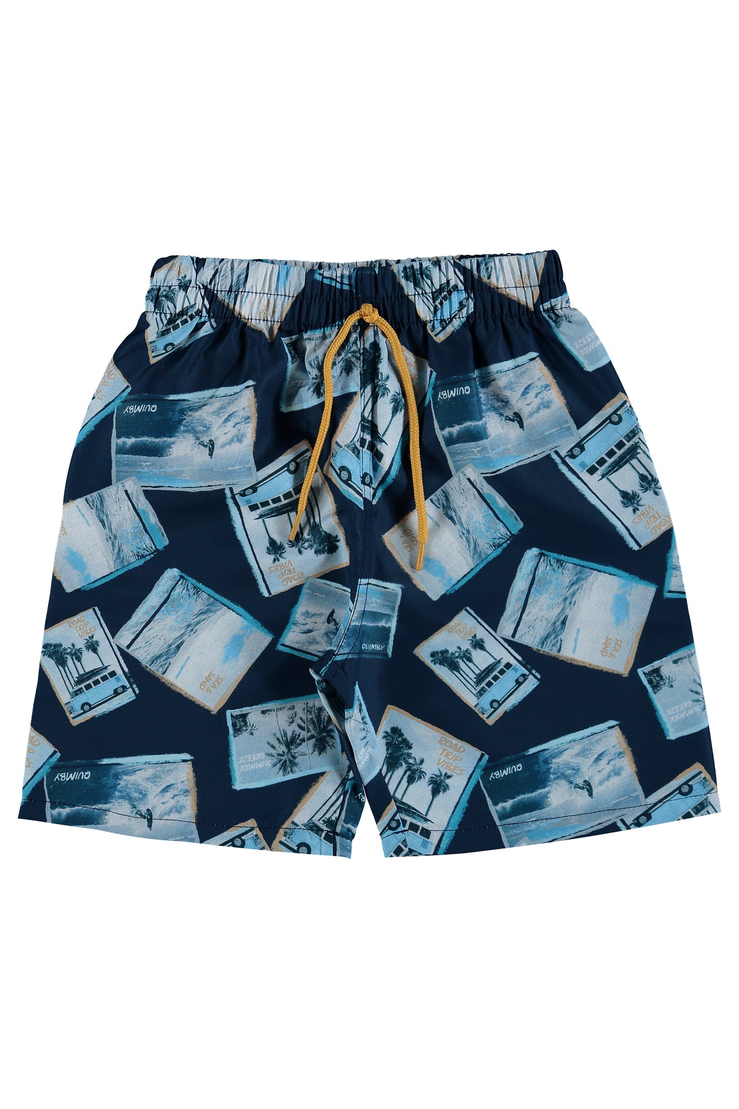 Blue Free Way Tank & Swim Shorts
