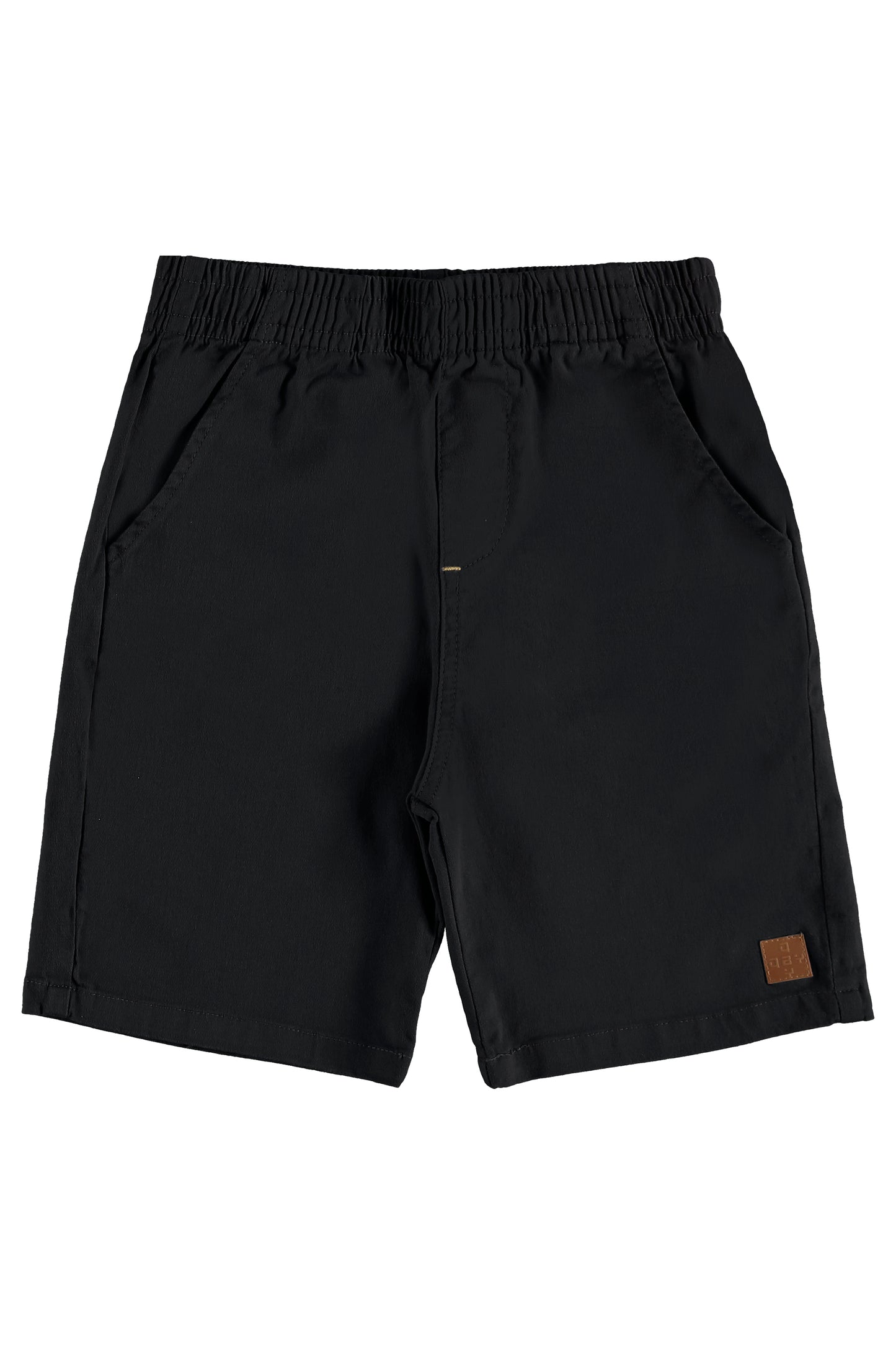 Leafy Polo Tee & Twill Bermuda Shorts