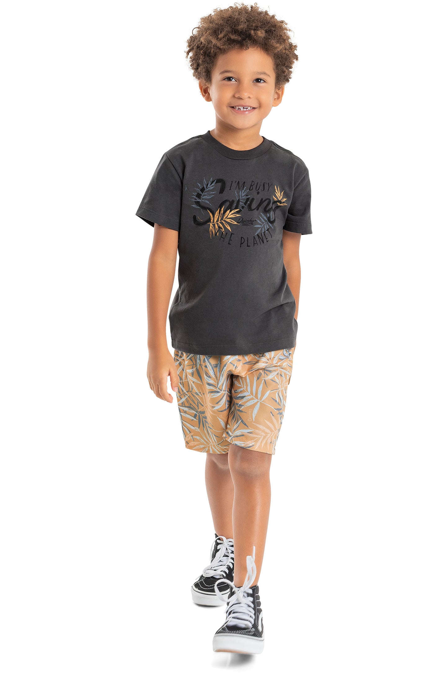 Saving Tee & Swim Shorts