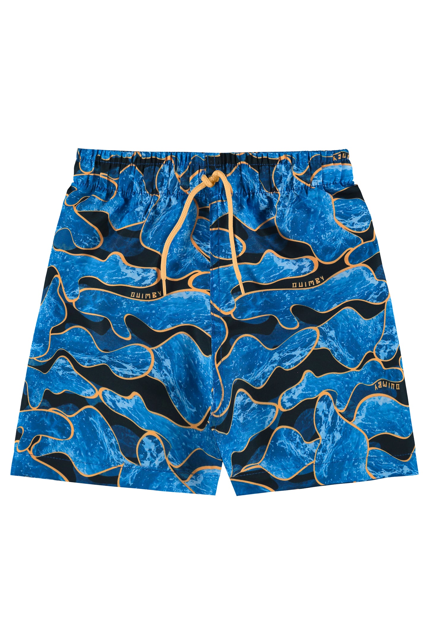UPF 50 Navy Swim Top & Camo Swim Shorts