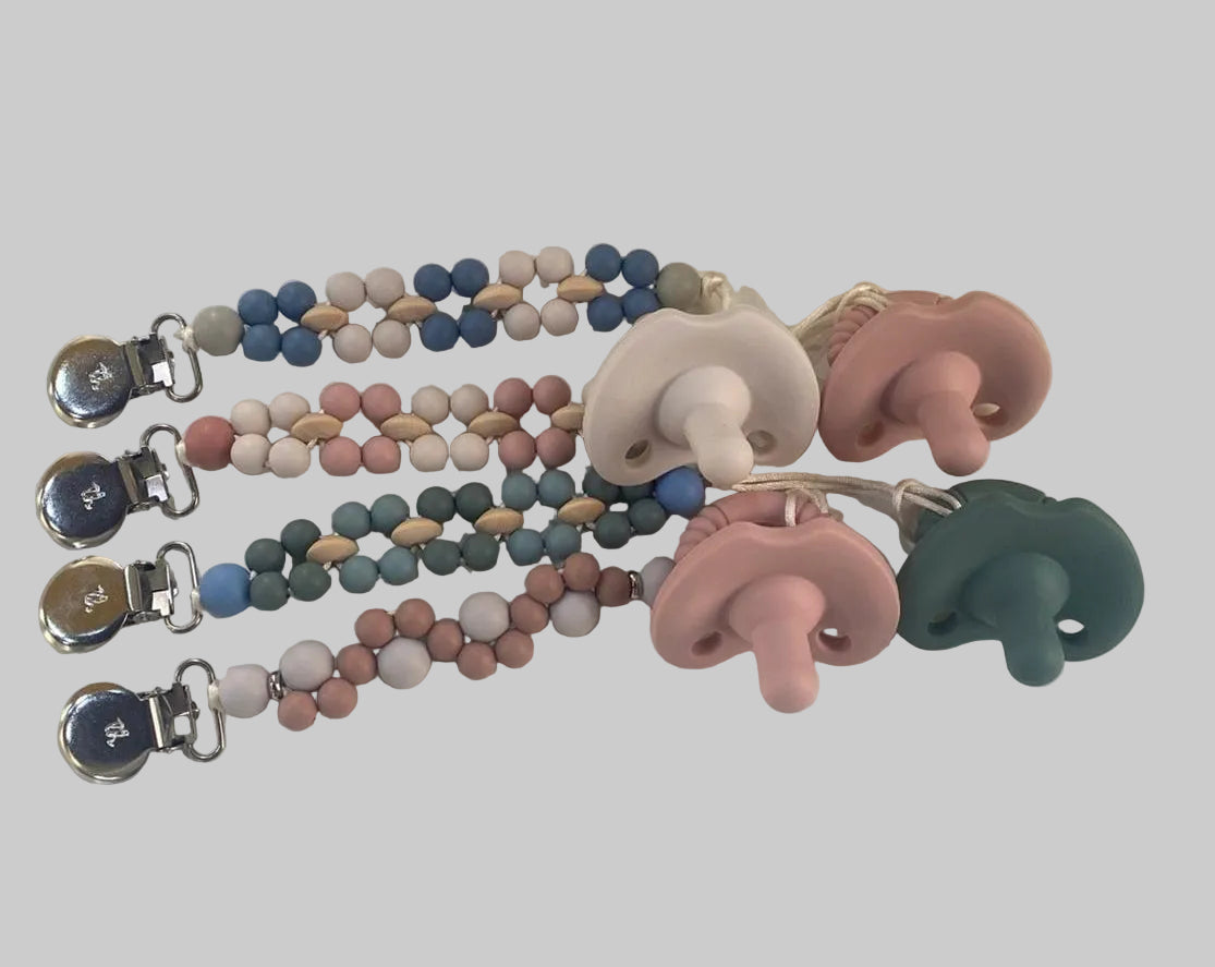 Petite Clip & Silicone Round Soother