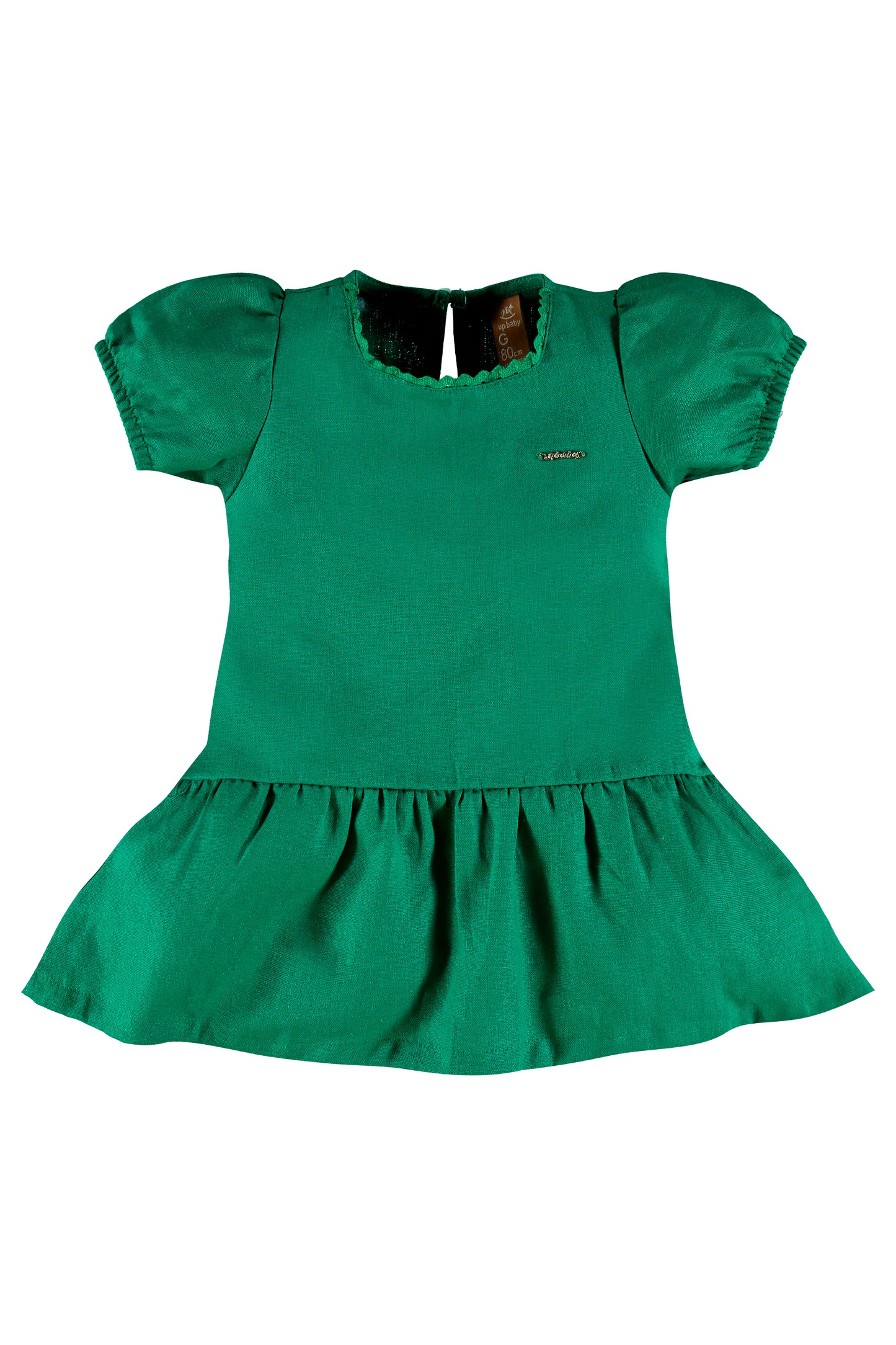 Green Linen Dress