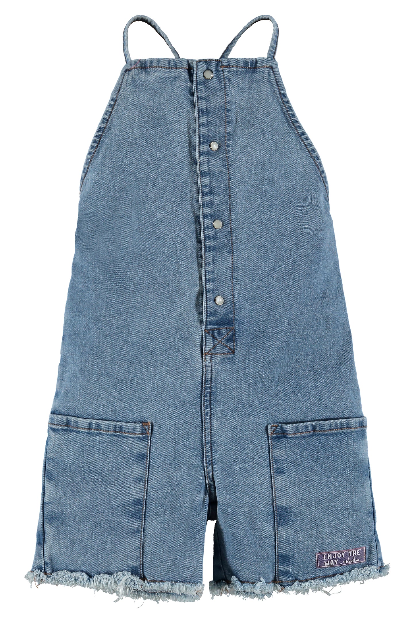 Laise Blouse & Denim Overalls