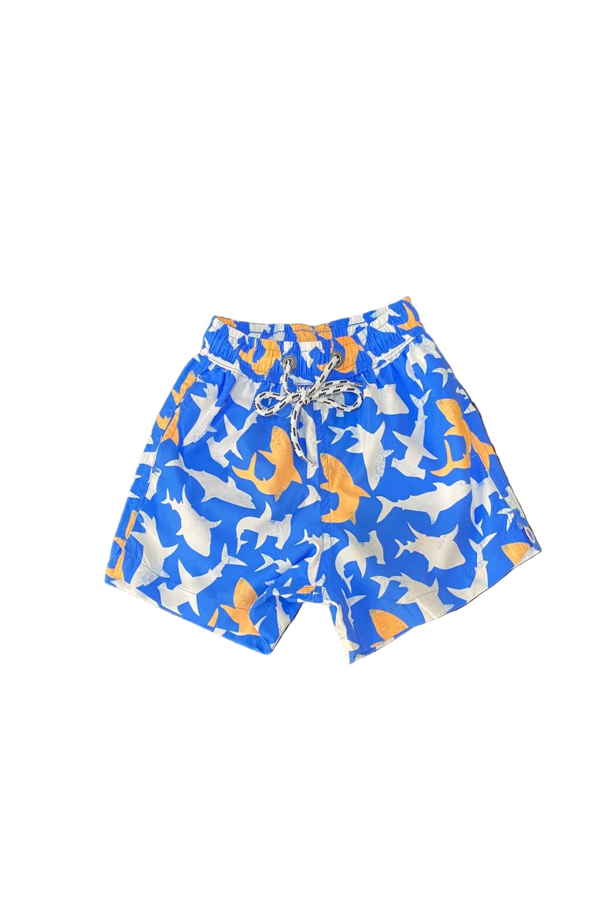 LS Rash Top and Shark Squad Swim Short