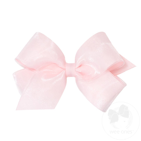 Organza Overlay Medium Bows