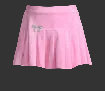 Collar Sleeveless & Pleated Skort w/ bow trim details