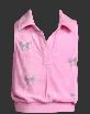 Collar Sleeveless & Pleated Skort w/ bow trim details