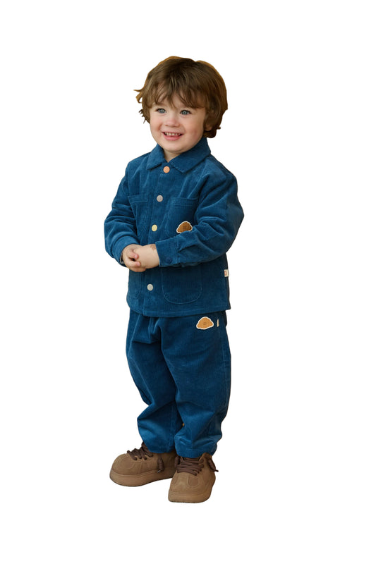 Corduroy Four Pocket Shacket and Pants
