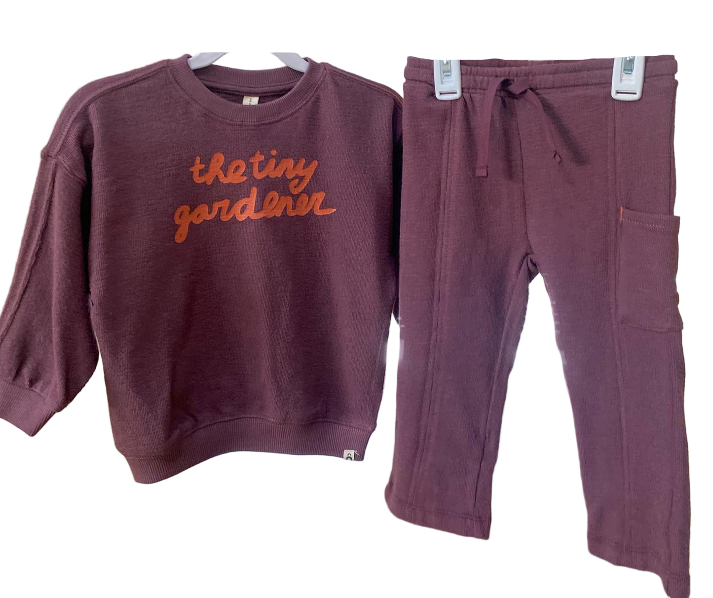 The Tiny Gardener Sweater & Cotton Pants