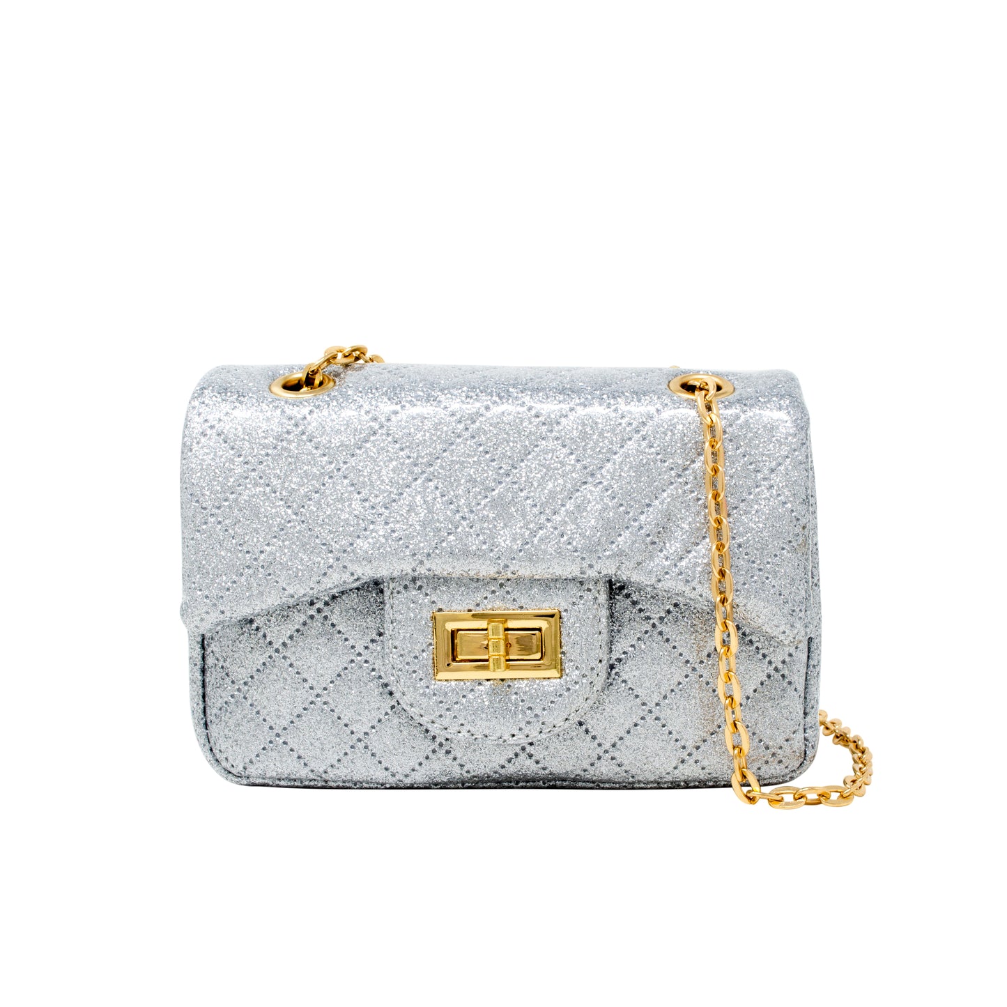 Quilted Sparkle Mini Purse
