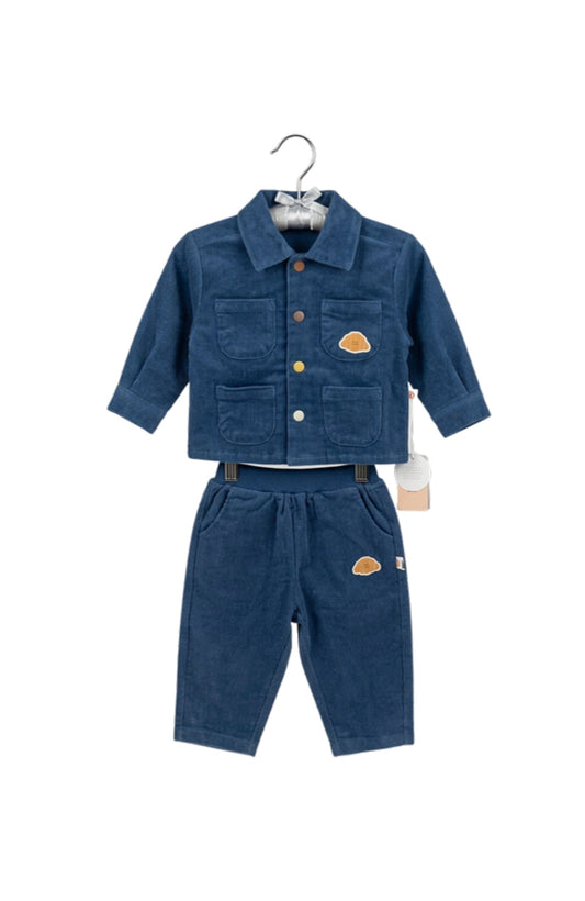 Corduroy Four Pocket Shacket and Pants