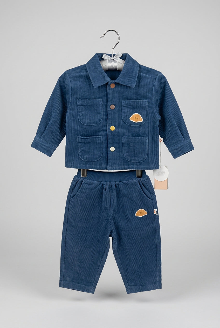 Corduroy Four Pocket Shacket and Pants
