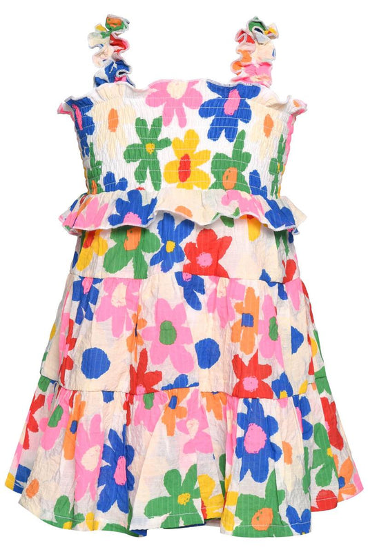 Floral Ruffle Dress