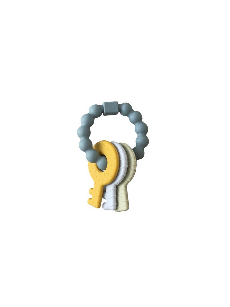 Key Teether in Baby Blue
