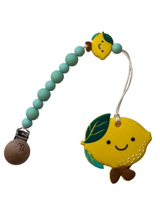 Lemon Teether & Clip Set