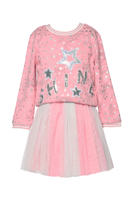 Shine Star Twofer Dress