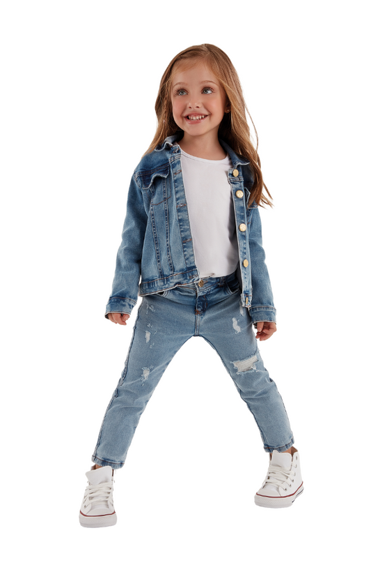 Denim Jacket & Pants