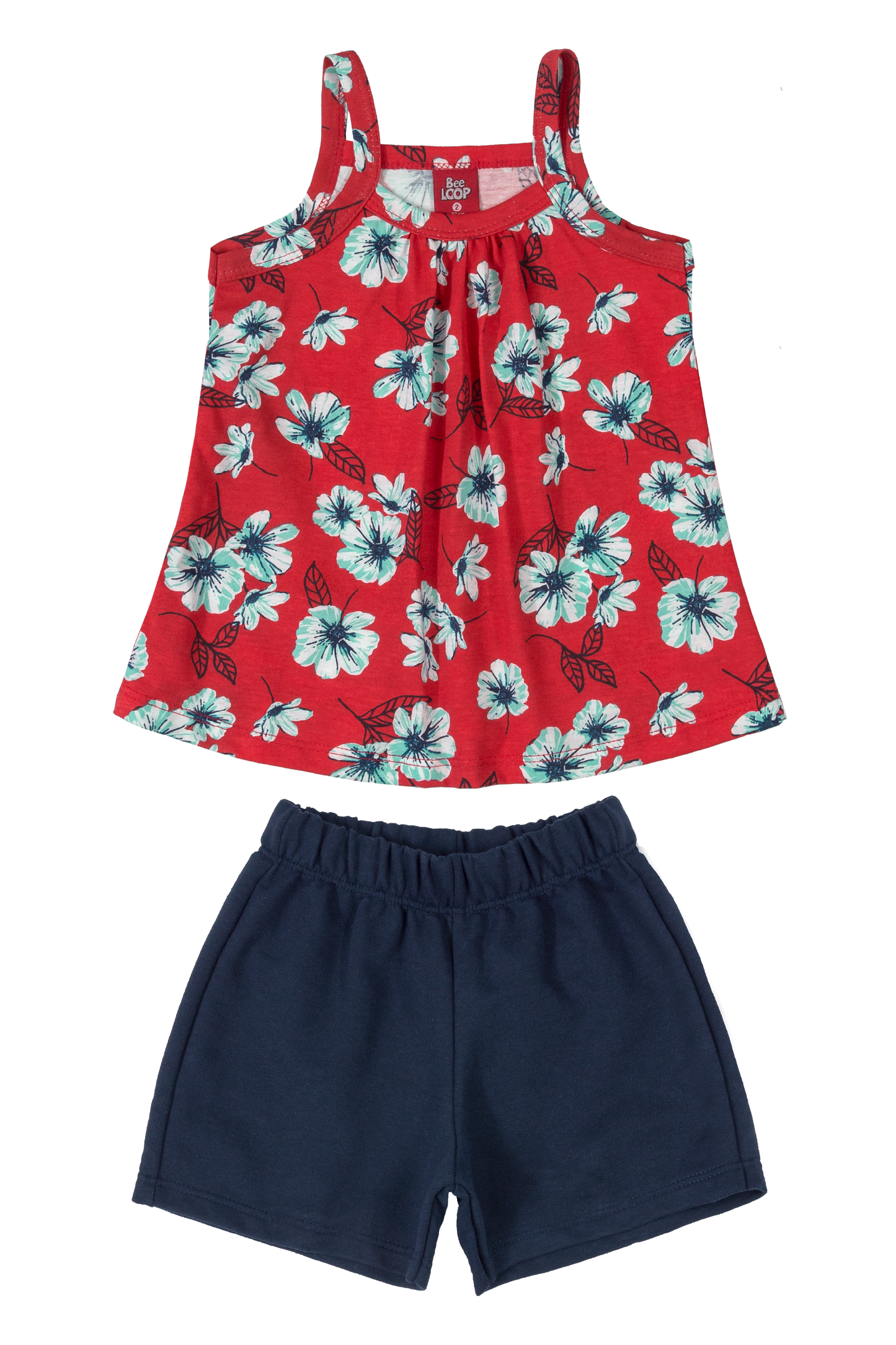 Floral Tank & Sweat Shorts