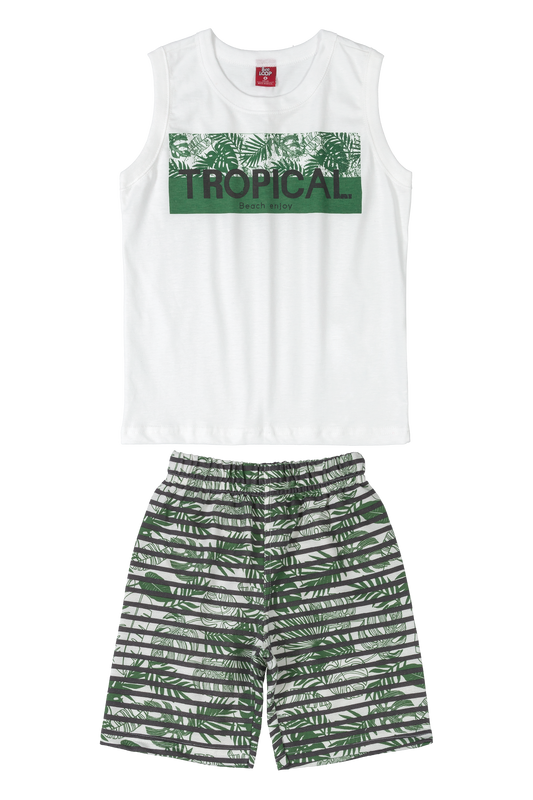 Tropical Tank & Shorts