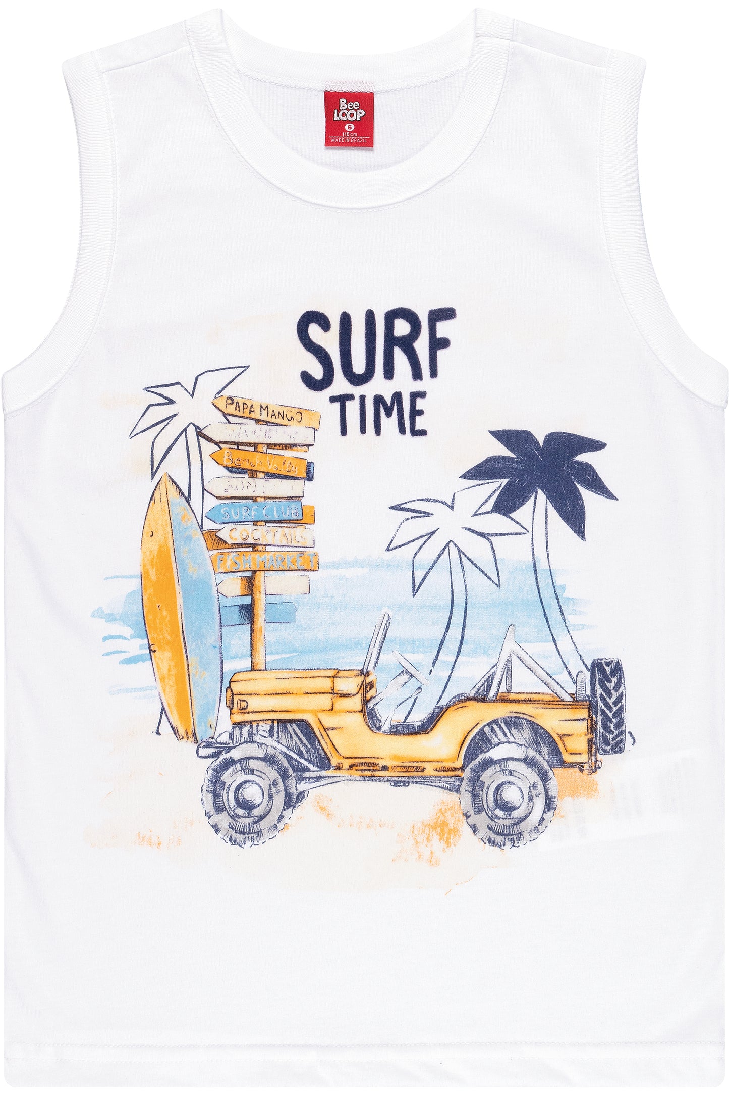 Surf Time Top & Palm Shorts