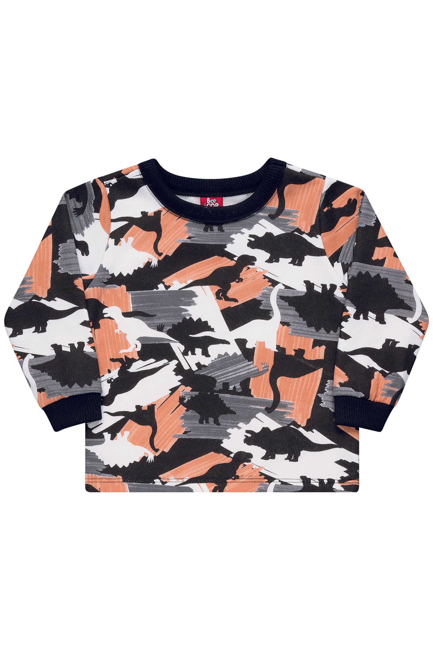 Orange Camo Sweatshirt & Joggers