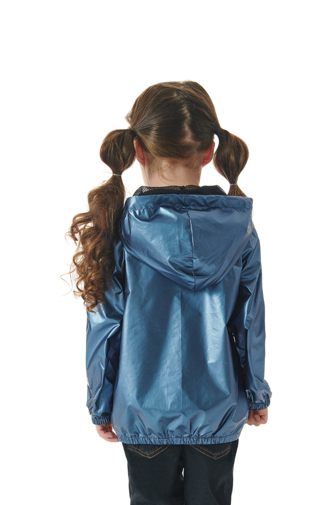 Metallic Windbreaker