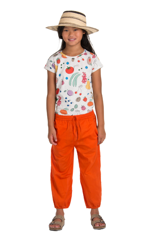 Fruits from the Garden Tee & Apple Pants