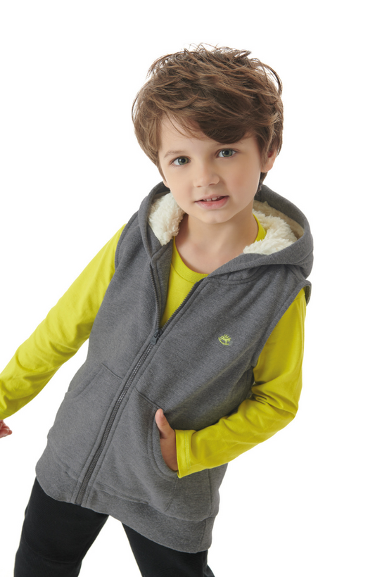 Grey Sweat Vest