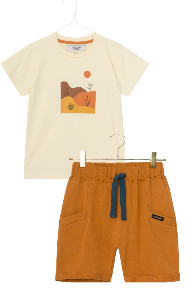Dessert T-Shirt & Bailey Shorts