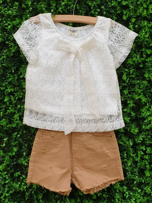 Shimmer Top & Shorts