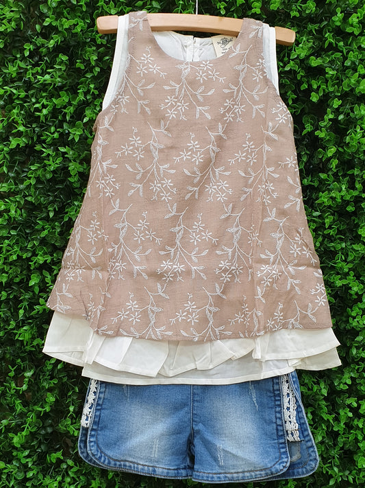 Tie Back Tank & Shorts