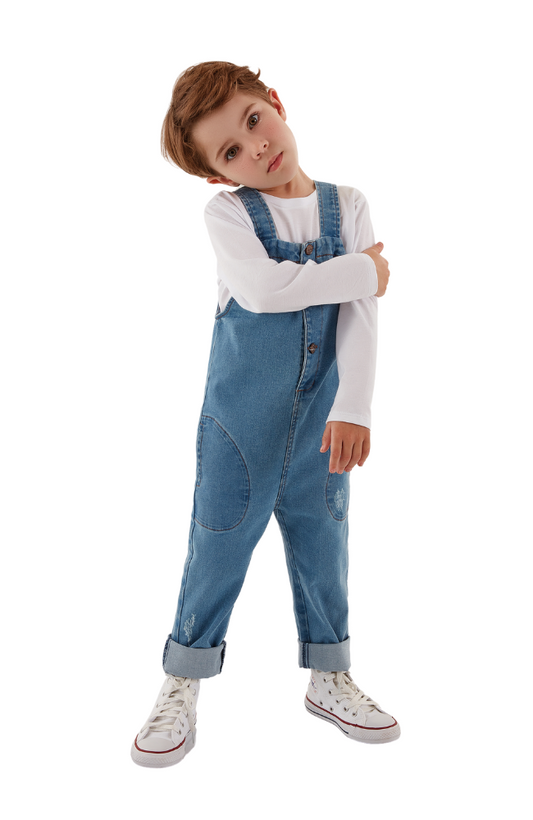 Elastane Denim Overall