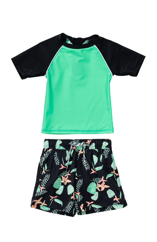 Neon Rainforest Baby Set (Sustainable)