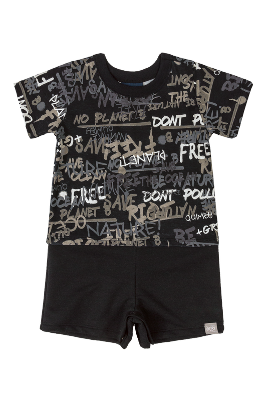 No Planet B Romper