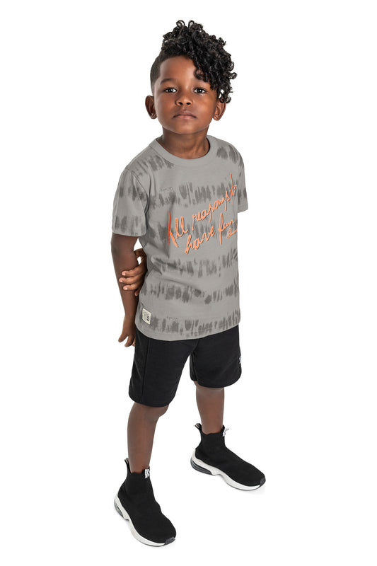 All Reasons to Have Fun T-Shirt &  Black Shorts